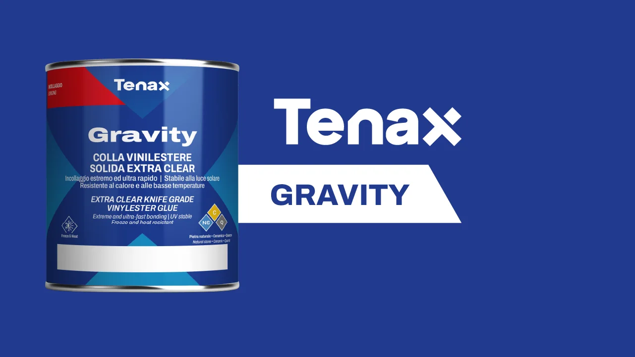 Клей для каменю Tenax Gravity Extra Clear 1 л