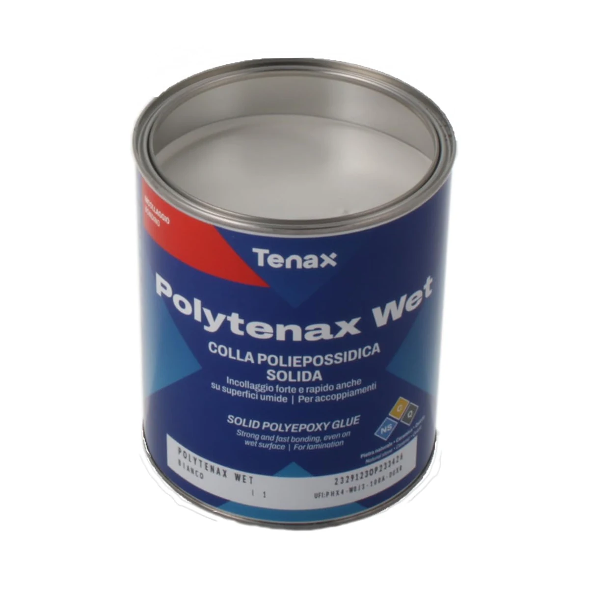 Прозорий клей Tenax Polytenax Wet 1 л для каменю