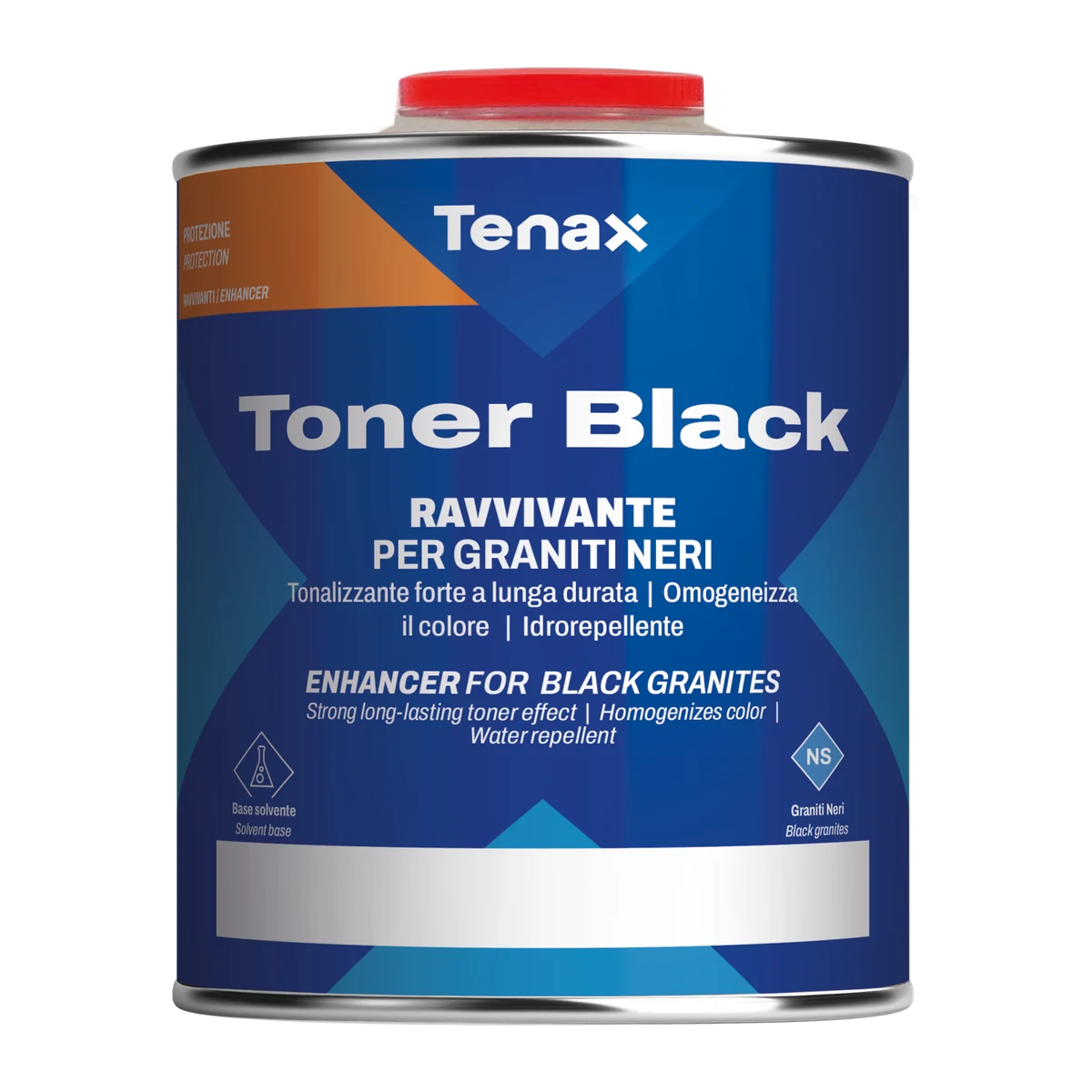Тонувальне просочення Tenax Toner Black 1 л для граніту