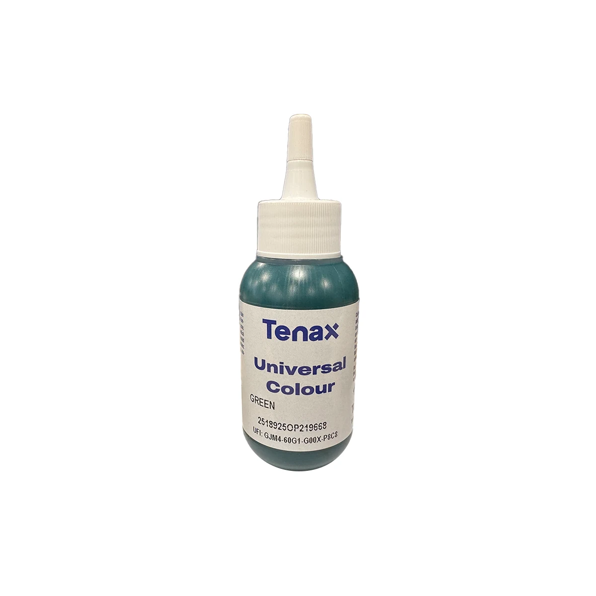 Зелений барвник Tenax 75 мл для клею та мастики