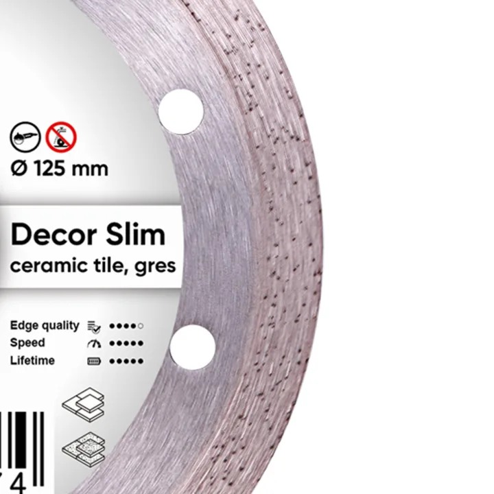 Диск Distar Decor Slim 125 мм для плитки на КШМ