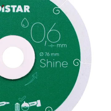 Алмазный диск Distar Shine 76 мм для чистого реза