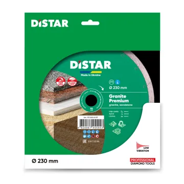 Диск Distar Granite Premium 230 мм для камня с водой