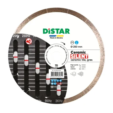Алмазный круг Distar Ceramic Silent 250 мм