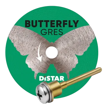 Алмазный отрезной диск Distar Butterfly 45x0,6x5,8 для гравера