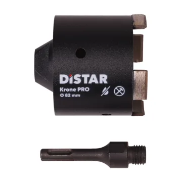 Алмазна коронка Distar Krone PRO 82 мм M16xSDSplus