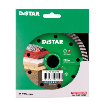 Алмазний диск Distar Turbo Elite 125 мм по граніту
