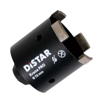 Алмазна коронка Distar Krone PRO 72 мм для отворів