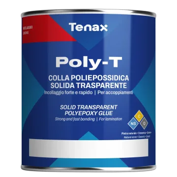 Прозорий клей Tenax Poly-T 1 л для каменю та кераміки