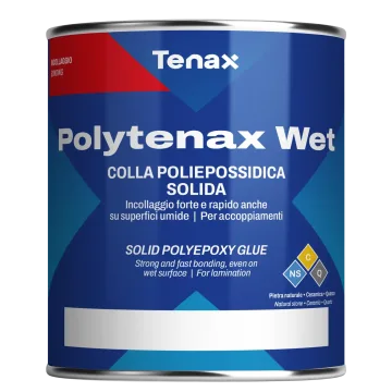Прозорий клей Tenax Polytenax Wet 1 л для каменю